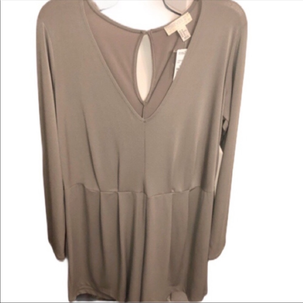 Forever 21 Sage Green Long Sleeve Romper